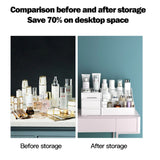 1PC Cosmetic Storage Box Makeup Drawer Organizer Jewelry Nail Polish Makeup Container Desktop Sundries Storage Box