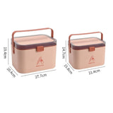 Medicine Box Household Multifunctional Medicine Box Portable Wear-resistant Multi-layer Storage Box First Aid Large Dust Box