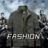 Quality Casual Jacket Men JP Embroidery Cotton Spring Autumn Mens Jackets Army Green Military Coats Male Chaquetas Hombre M-6XL