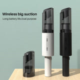 Portable Car Vacuum Rechargeable Super Suction 120W 6000mbar Auto Vacuum Wet and Dry For Home