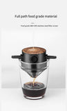 Portable Stainless Steel Coffee Filter Double Layer Mesh Paperless Portable Filter