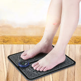 Electric EMS Foot Muscle Massage-Pulse Massager Foot Mat for Promoting Blood Circulation Relaxing Pressure Muscle Pain