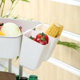 Hook Bucket Multifunctional Home Storage Trolley Perfect Combination Office Organizers