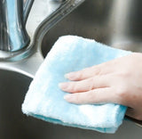Wonder Wood Fiber Cleaning Towel (Random Color)-3pcs