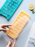 Square silicone & ice making box & creative DIY ice making mold & household quick frozen ice cubes are easy to fall 36 grid