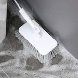 Long Handle Swivel Head Tub & Tile Scrub Brush with Shower Brush Good for Clean Brush Bathroom and Kitchen