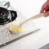 Kitchen Scrub Brush Sink Bathroom Brushes for Pot Pan Cast Gas Stove Iron Skillet Dishes Cleaning Brushes