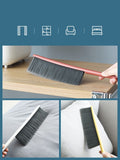 Nordic long handle soft hair bed brush anti-static clothes cleaning brush small broom sofa gap dust brush