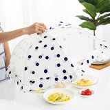 table cover net dust cover to protect food vegetables rice gadgets round insect-proof vegetable cover