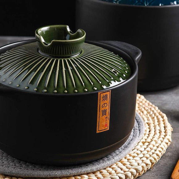 Spodumene pot、 gas stove special stew pot, large soup rice pot, household soup pot