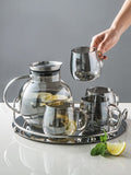 Light luxury glass cold kettle & office high temperature resistant teapot & household large capacity jug
