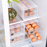 Home Refrigerator 24pcs Eggs Storage Box Eggs Dispensers