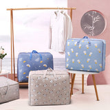 Double thickening Quilt storage bag zipper type waterproof moisture-proof mildew-proof finishing clothes luggage moving packing storage bag