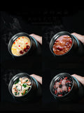 Stainless steel lunch box, cooking pot, student porridge portable insulation cup, bento box