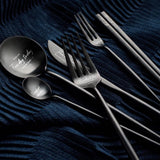 Steak fork main spoon chopstick fruit fork stainless steel coffee spoon food dinner set kitchen scale plate set barang dapur cutlery set ceramic bowl kitchen tools glass container