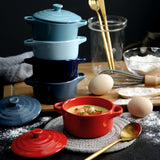 Binaural& ceramic& roasting cup with lid& steamed egg breakfast bowl& baking& roasting bowl& dessert bowl& stew pot