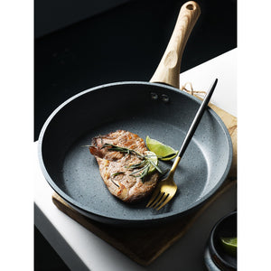 Frying Pan Frypan PFOA Free Maifan Stone-Derived Non-Stick Coating Suitable For All Stove Including Induction