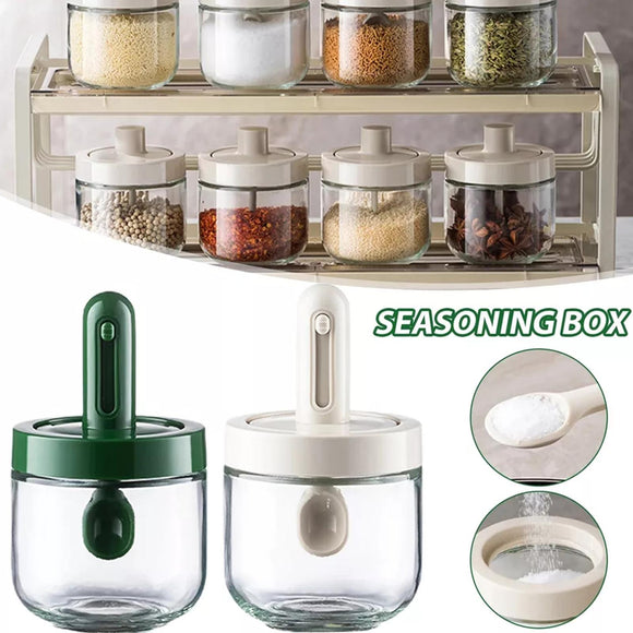 Telescopic Spice Seasoning Bottle Household Kitchen Seasoning Box Leak-proof Salt Storage Box Spice Tools Kitchen Tools