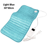 Electric Heating Pad Blanket Winter Warm 110V-240V Timer Physiotherapy Heating Pad For Shoulder Neck Back Spine Leg Pain Relief