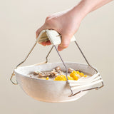 Anti scalding clip, bowl holder, household kitchen silicone bowl holder, anti slip clip