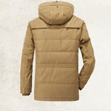 Brand Winter Jacket Men 6XL 7XL Cotton Thick Warm Parka Male Hooded Casual Fleece Liner Multi-Pocket Parkas Hombre Invierno