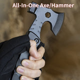 Multifunctional Axe Hammer Small Axe Home Emergency Repair Bottle Outdoor Camping Mountaineering Axe Portable Combination Tool