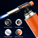 Portable Multi-Purpose for Outdoor Recreation Survival Butane Gas Flame Gun Fire Ignition Bbq Camping Kitchen Tourism Supplies