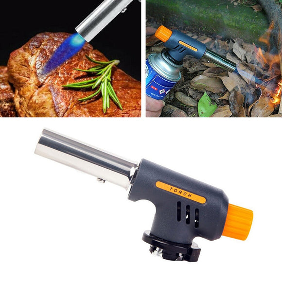 Portable Multi-Purpose for Outdoor Recreation Survival Butane Gas Flame Gun Fire Ignition Bbq Camping Kitchen Tourism Supplies