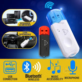 1PC [ BT-118 ] Bluetooth Wireless Dongle 5.0 Wireless Audio Adapter