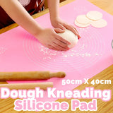 [ 50 x 40cm ] Dough Kneading Silicone Pad Food Grade