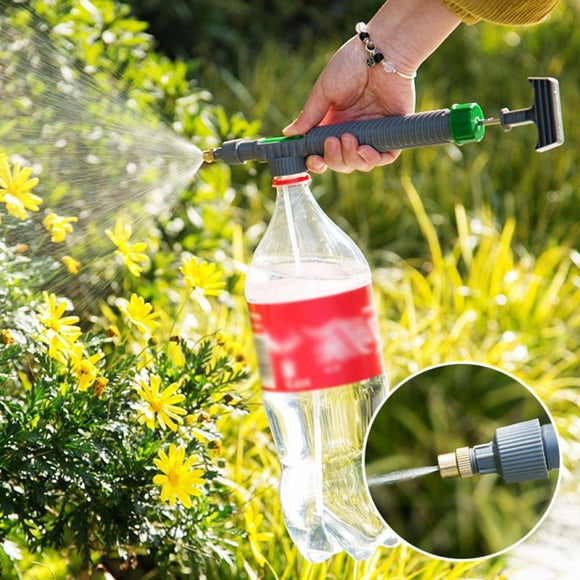 Household High Pressure Air Pump Manual Sprayer Garden Adjustable Trolley Gun Nozzle Watering Spray Sprayer Head