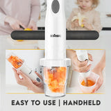 Kitchen Handheld Blender Grinder Multi-function Portable Baby Food Processor Stainless Steel