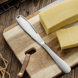 1PC Stainless Steel Butter Cutter Cheese Spreaders Utensil Dessert Toast For Breakfast