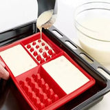 Waffle silicone mold is resistant to high temperature, non-stick and easy to demold