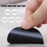 5Pcs Bed Sheet Carpet Strong Self Adhesive Fastener Anti Slip Dots Stickers