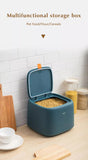10KG Rice Storage Box Home Kitchen Rice Dispenser Storage Container Food Container Storage Organizer Canister