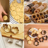 Cookie Moulds Cookie Mold Aluminum Alloy Fondant Biscuit Pastry Cutter Mold DIY Cake Cookies Christmas Decorating Tools