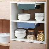 Kitchen Hook Shelves Drawer Type Cabinet Partition Rack Sundries Organizing Storage Rack