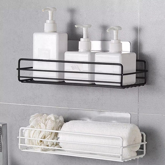 Bathroom Shelf Corner Storage Rack Organizer Shower Wall Shelf Adhesive Kitchen Bathroom Shelve