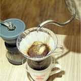 Portable Hario V60 Plastic Dripper Coffee Maker, 02, Transparent