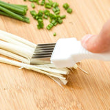 Stainless Steel Spring Onion Scallion Slicer Vegetable Shredder Cutter Kitchen Tool