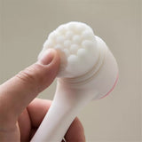 5Pcs 3D Two Side Face Wash Cleanser Brush