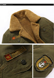 2019 winter new style plus velvet thick lapel casual loose military jacket jacket large size men's clothing