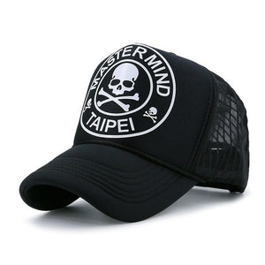 Summer Sun Hats Unisex Cool Hiphop Punk Rock Truck Cap Fashion Mesh Baseball Caps