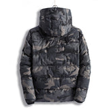 2020 new winter warm casual down jacket men's cotton thick camouflage jacket
