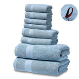 Luxury 100% Cotton Bath Towel Set.Hotel Quality.Premium Collection Bathroom.Soft,Highly Absorbent