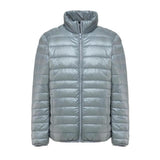 2021 Spring Autumn White Duck Downs Jacket Men Ultralight Portable Casual Winter Warm Parkas Coat Waterproof Jackets Outwear 6XL