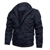 Autumn Winter Fleece Military Jackets Men Casual Warm Hooded Coat Thermal Thick Outwear Male Cotton Bomber Tactical Jacket 5XL