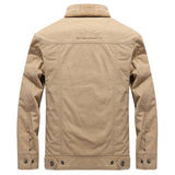 Winter Men Fleece Liner Jacket Casual Fur Collar Thick Warm Parkas Coat Overcoat Windbreaker Military Male Jackets Plus Size 6XL