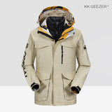Jacket Men Winter 2021 Softshell Thicken White Duck Down Warm Waterproof Military Windbreaker Big Size Parkas Thermal Loose Coat